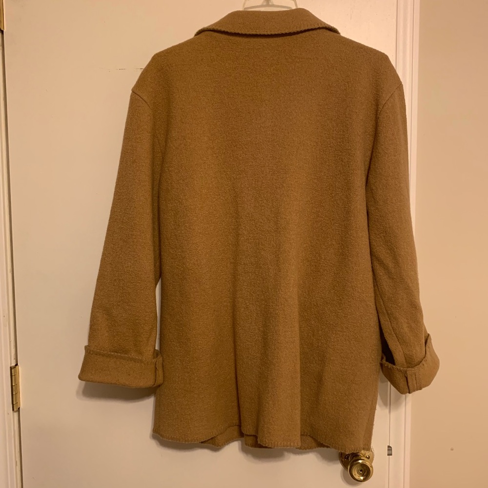 Tan wool jacket - Picture 2 of 5